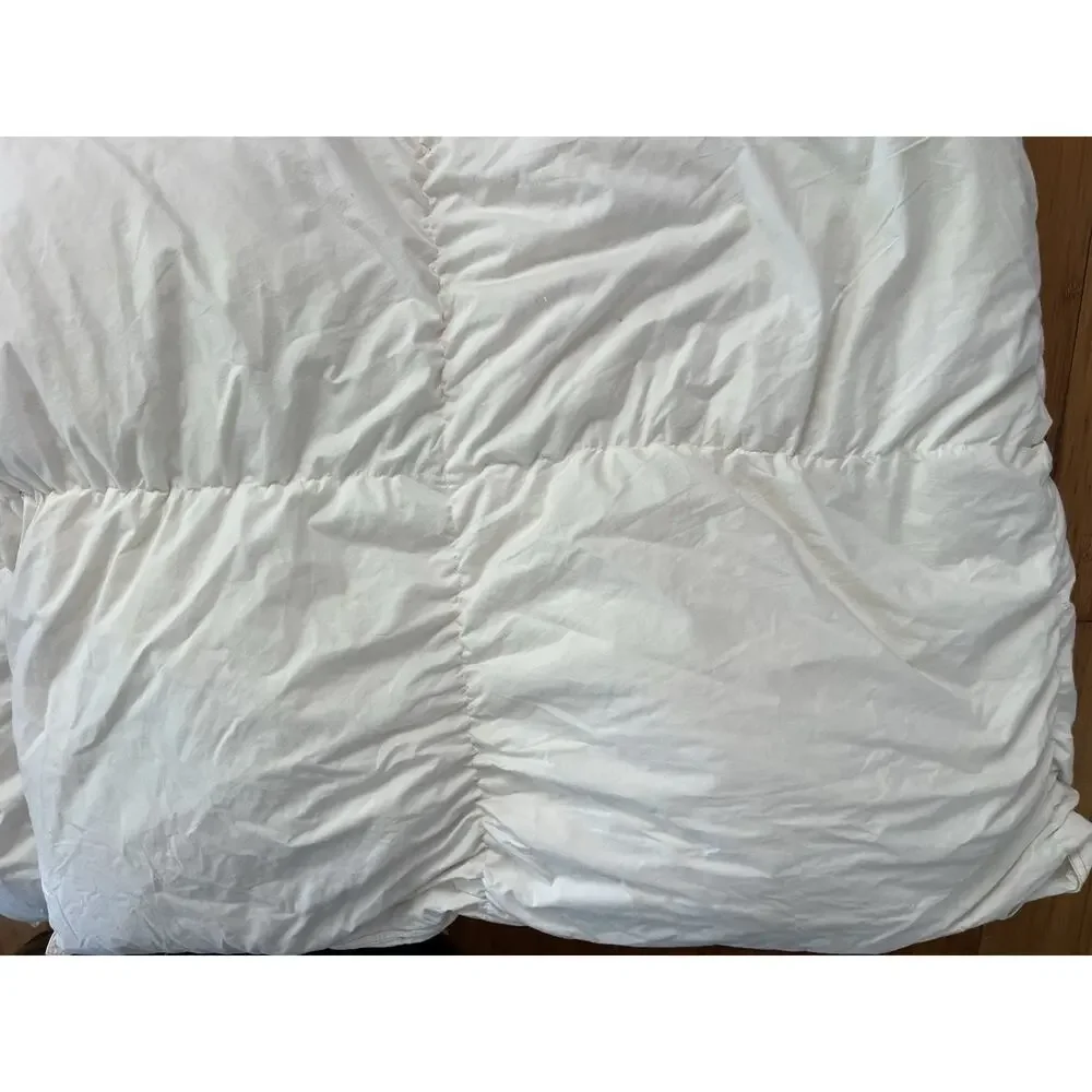Honsbar Down Duvet Insert From IKEA White Twin XL Queen feathers and down 80x58